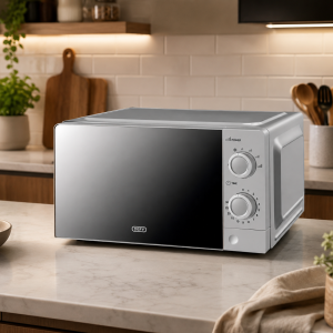 Defy 20L Silver Mirror Microwave