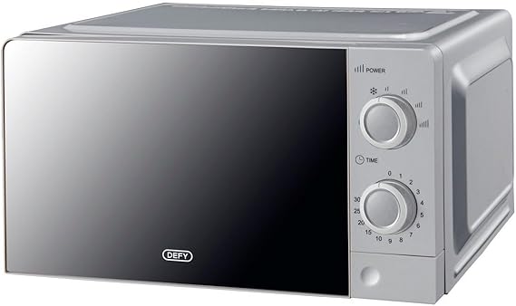 Defy 20L Silver Mirror Microwave - Image 2