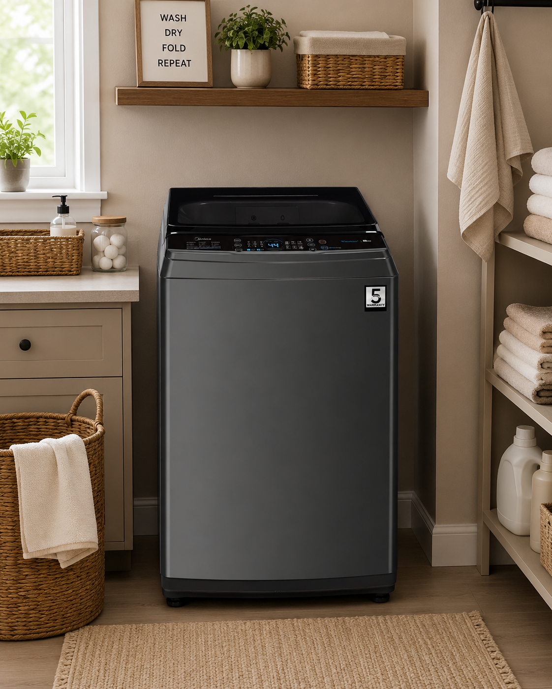 Midea 14kg Top Load Washing Machine