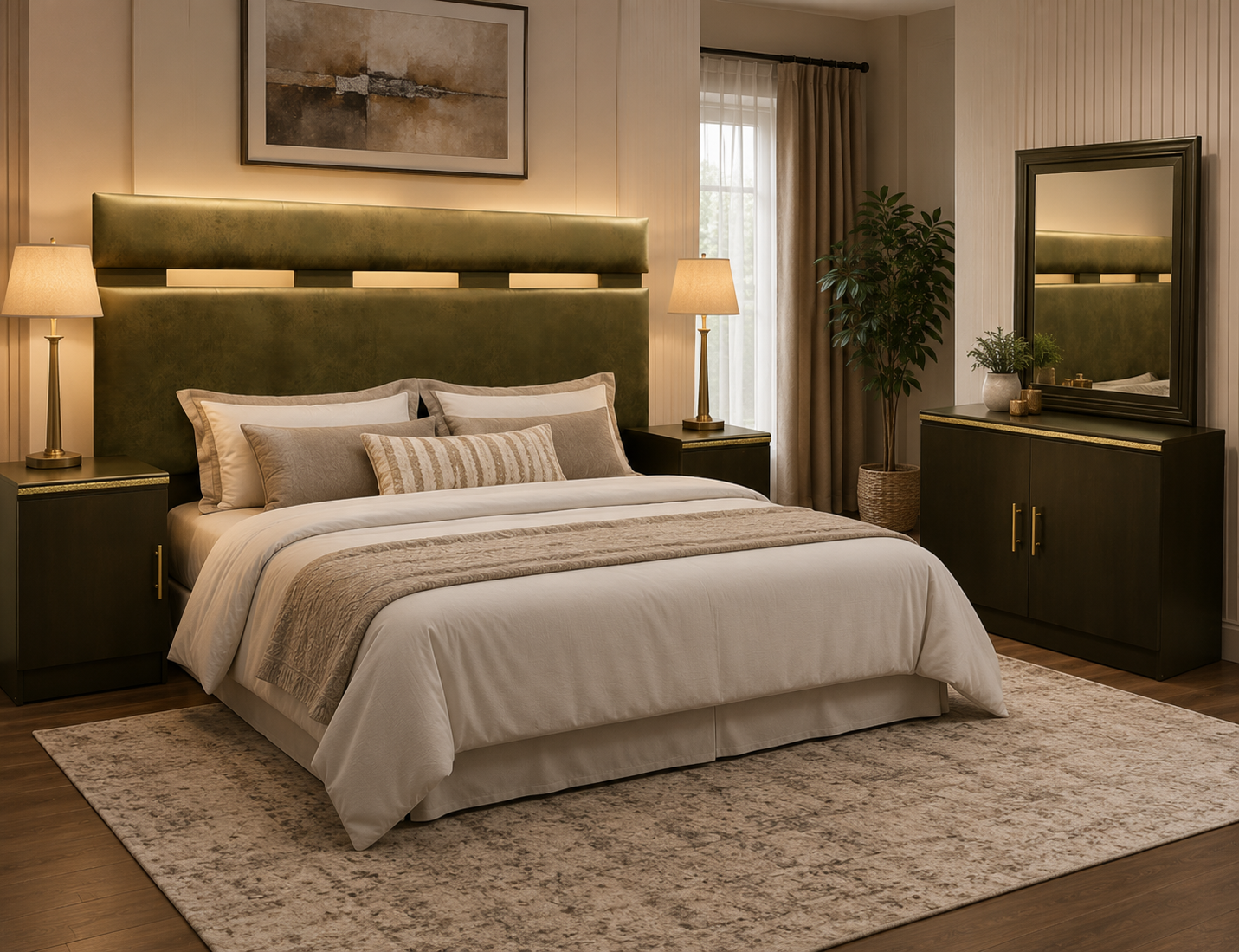 Milano Two Piece Bedroom Suite