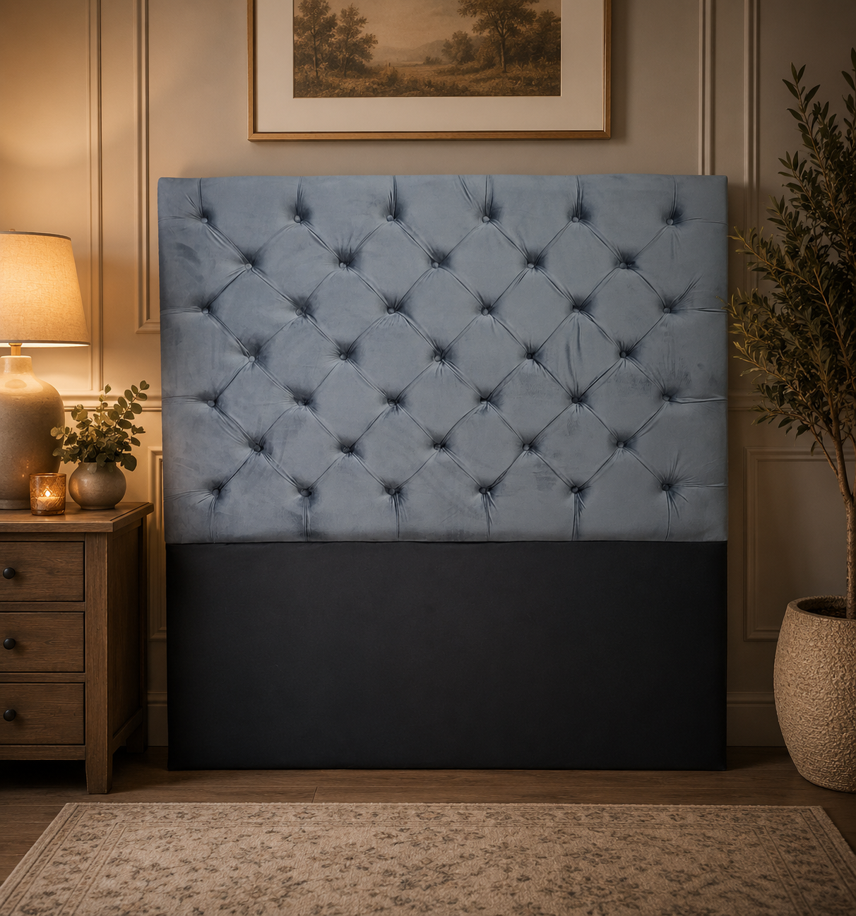 Stella Button Headboard