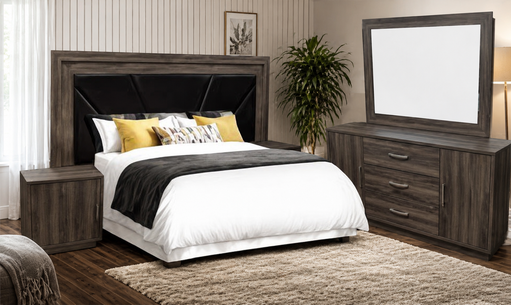 Sunrise Two Piece Bedroom Suite