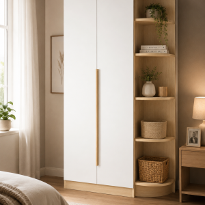 Corner Two Door Wardrobe